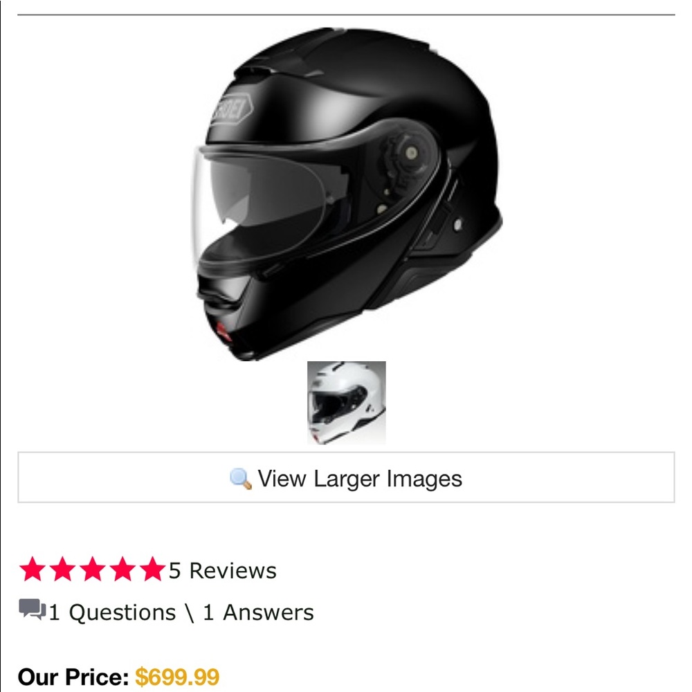 Motorcycle Helmet ( Shoei)